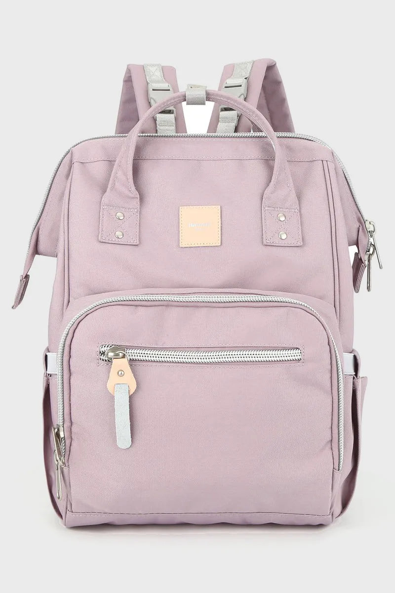 Waterproof Canvas Backpack with Side Pockets Stylish & Practical
