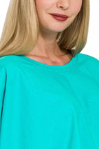 Zenana Premium Cotton Oversized Boxy T-Shirt – Casual Everyday Essential