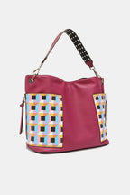 Nicole Lee 3-Piece Bag Set – Shoulder, Crossbody & Heart Coin Pouch