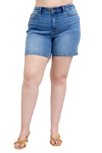 Judy Blue 2 Button Denim Shorts with Pockets