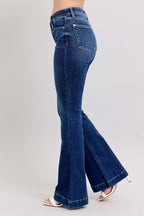Judy Blue High Rise Flare Jeans with Pockets