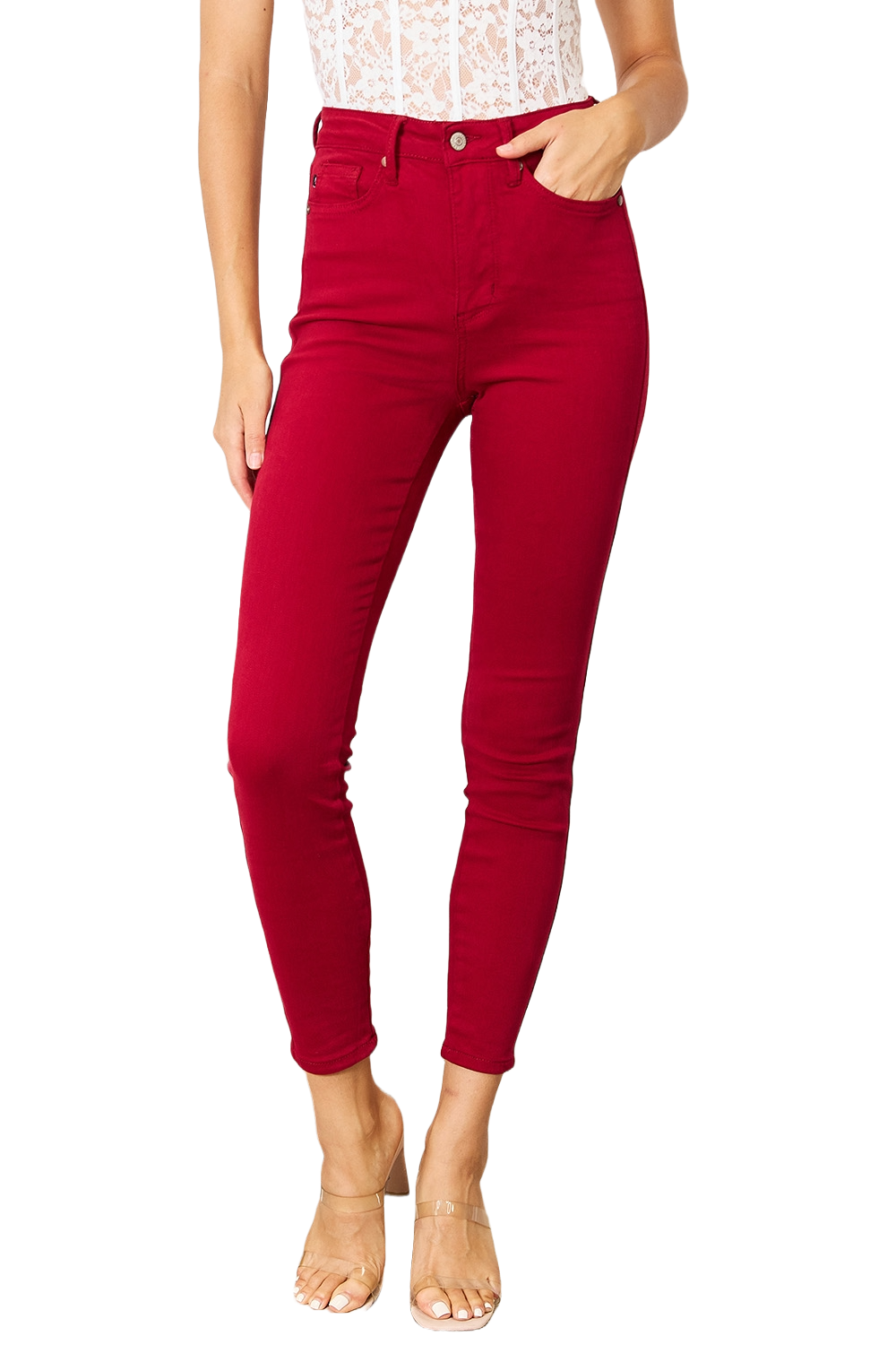 Judy Blue Tummy Control Skinny Jeans – Flattering, Comfy & Stylish