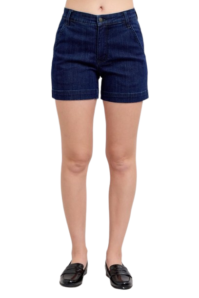 Judy Blue Women's High Waist Denim Shorts Plus Size