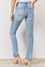 Kan Can Mid Rise Y2K Slit Bootcut Jeans – Retro Style, Modern Fit