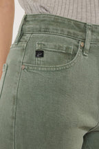 Kan Can Ultra High Rise Straight Jeans