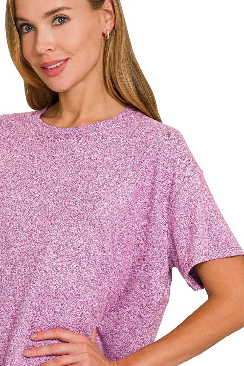 Lavender Floral Pajama Set – Soft, Relaxed & Stylish Sleepwear