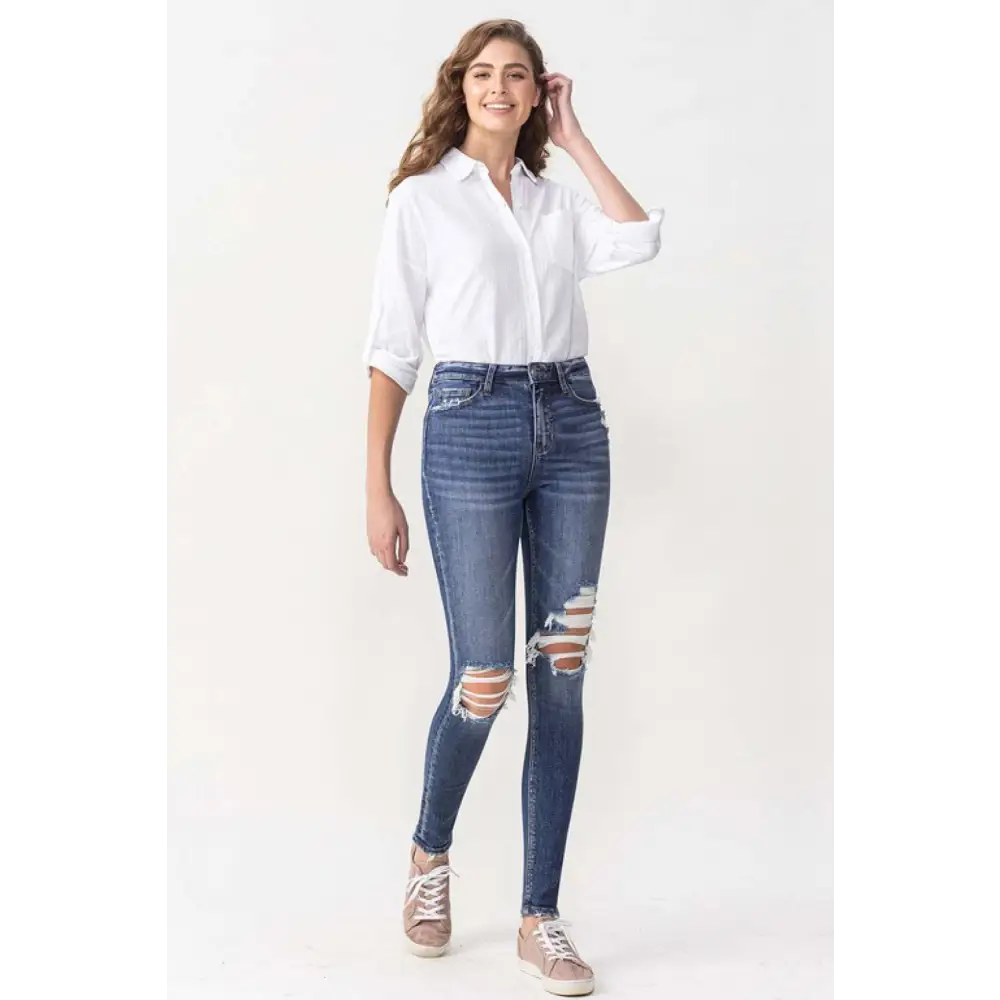 Lovervet High Rise Skinny Jeans – Sleek, Flattering & Comfortable