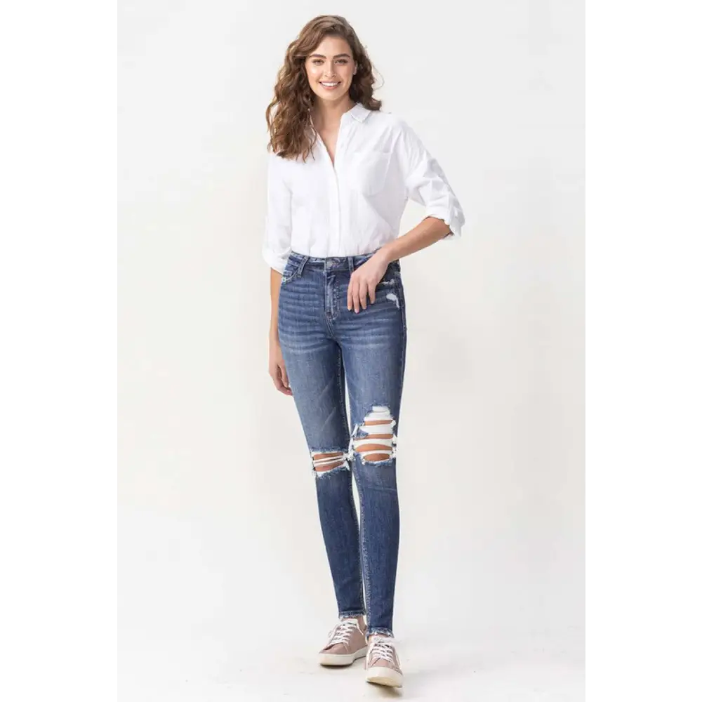 Lovervet High Rise Skinny Jeans – Sleek, Flattering & Comfortable