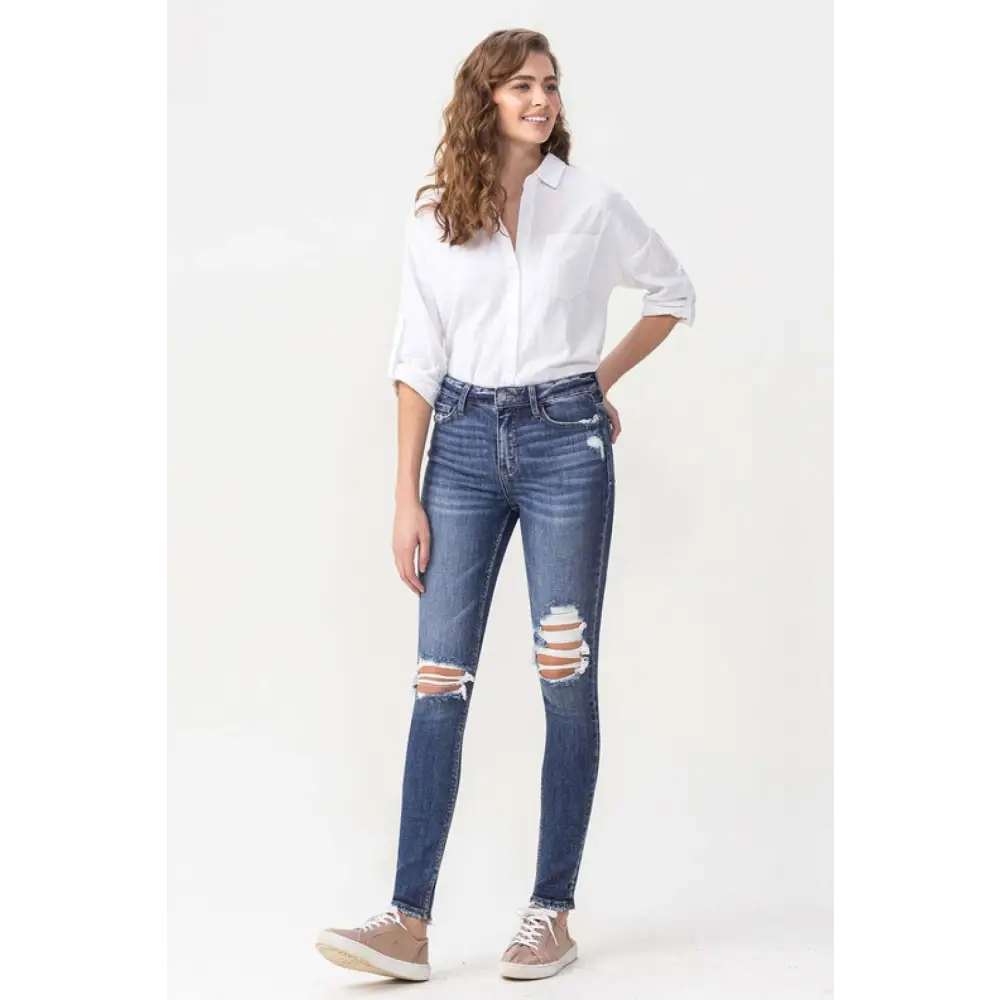 Lovervet High Rise Skinny Jeans – Sleek, Flattering & Comfortable