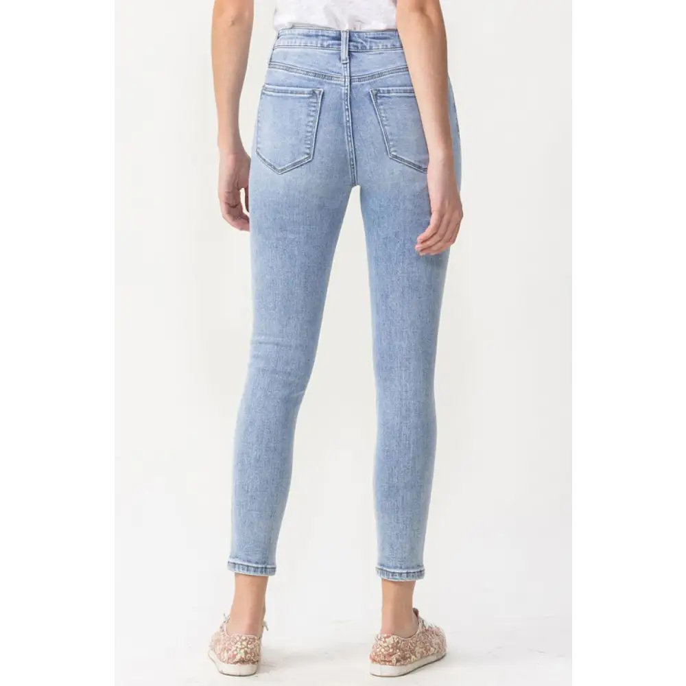 Lovervet Talia High Rise Crop Skinny Jeans – Flattering, Comfy & Chic