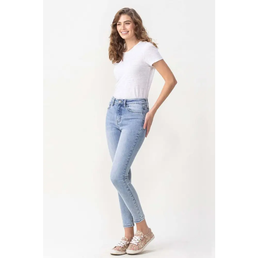 Lovervet Talia High Rise Crop Skinny Jeans – Flattering, Comfy & Chic