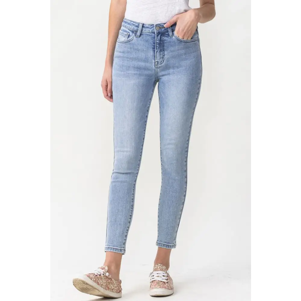Lovervet Talia High Rise Crop Skinny Jeans – Flattering, Comfy & Chic