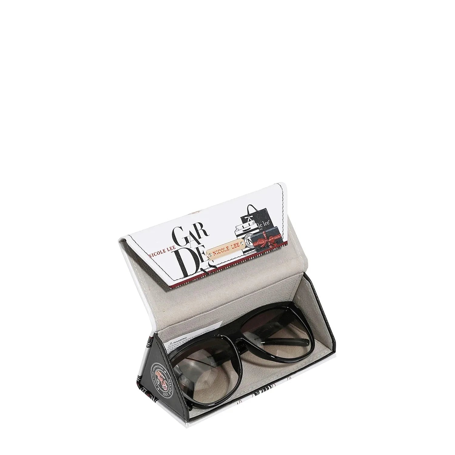 Nicole Lee USA Foldable Eyewear Case – Compact, Stylish & Portable
