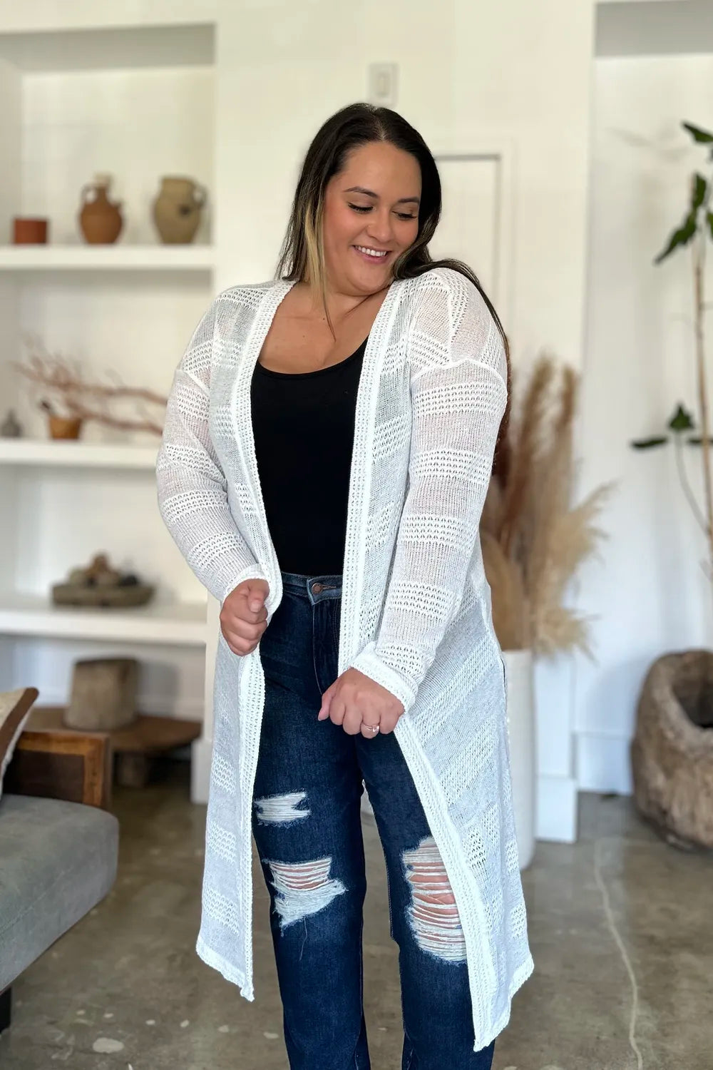 Open Front Longline Cardigan – Cozy, Stylish & Versatile Layer