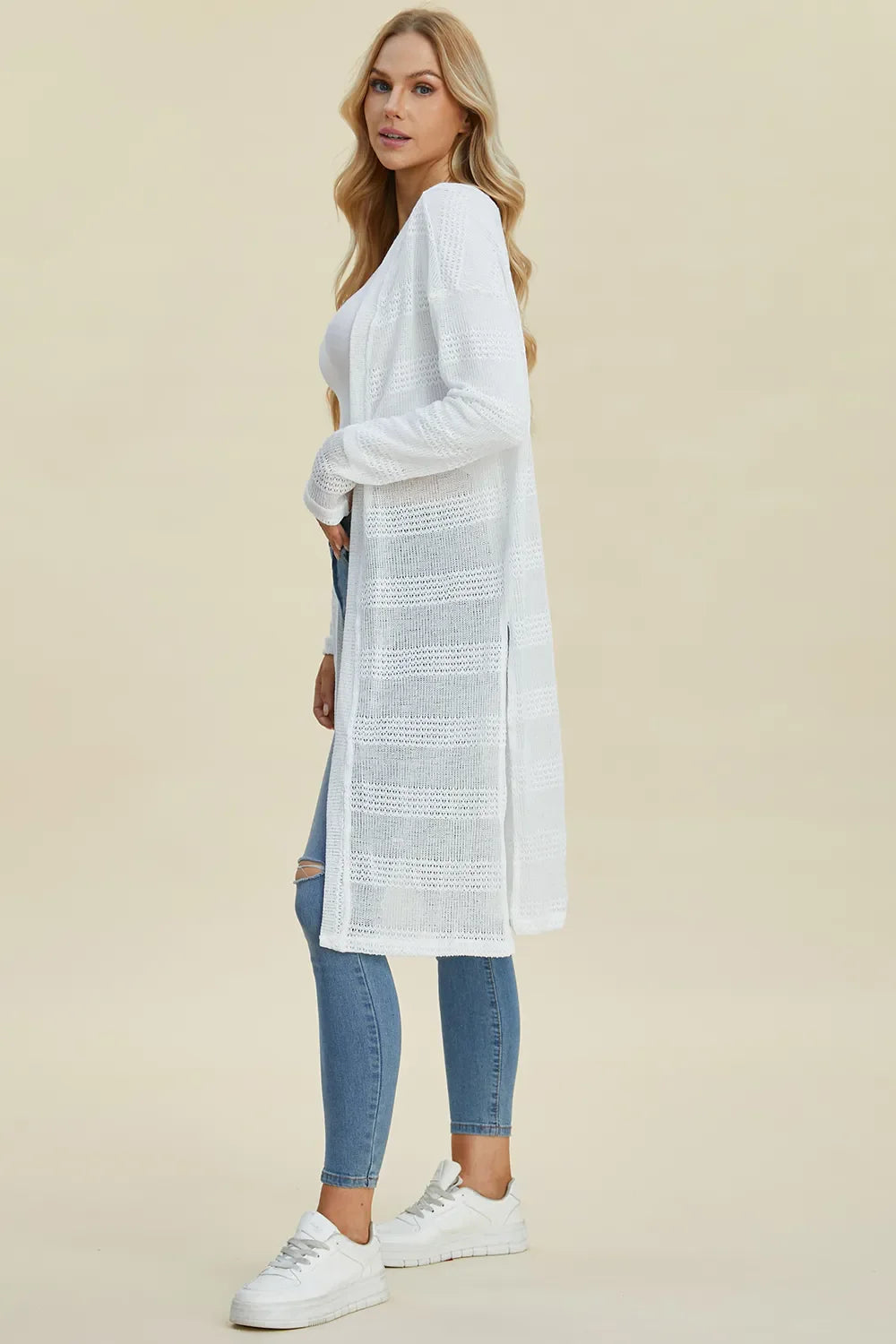 Open Front Longline Cardigan – Cozy, Stylish & Versatile Layer