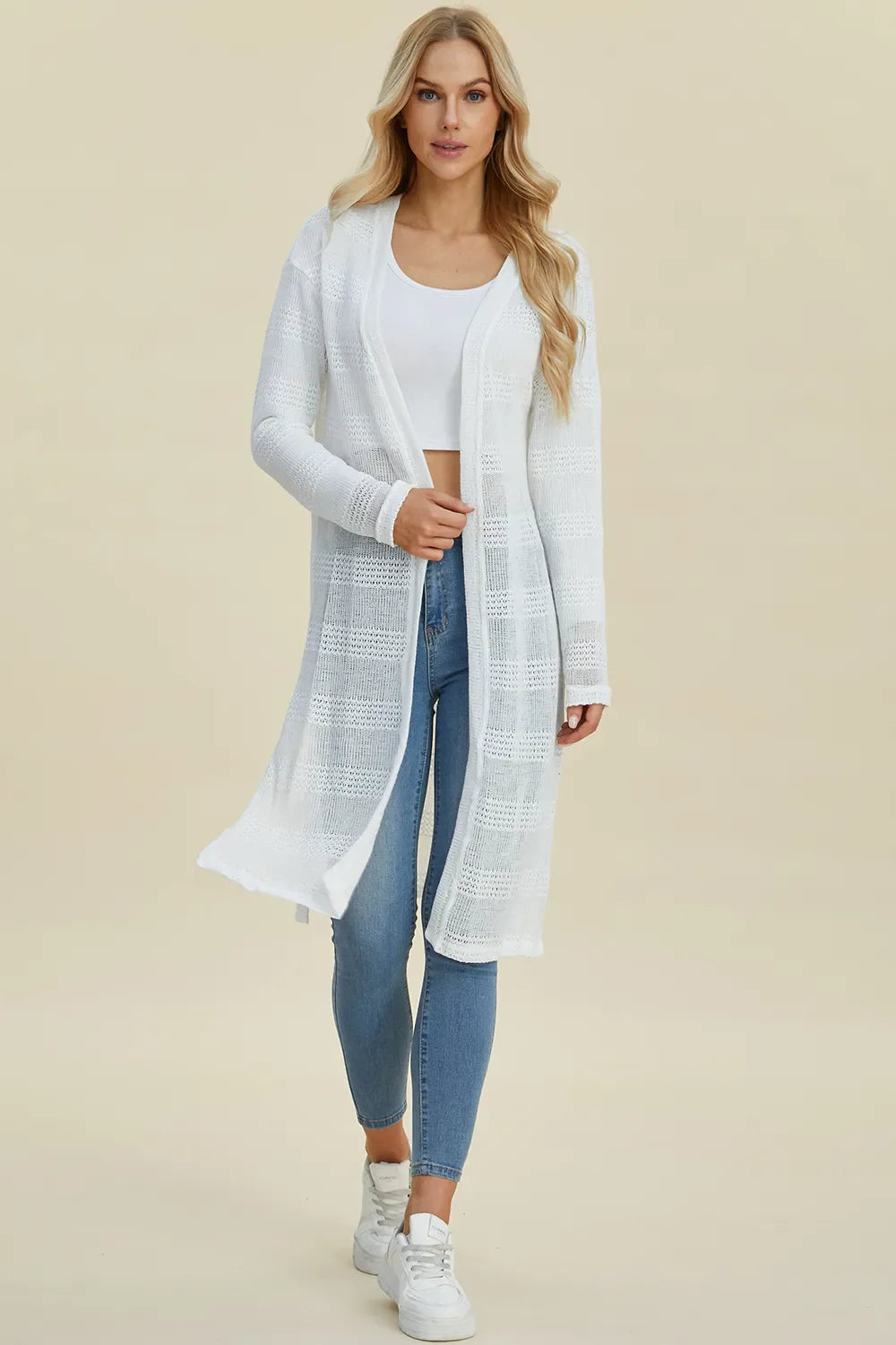 Open Front Longline Cardigan – Cozy, Stylish & Versatile Layer