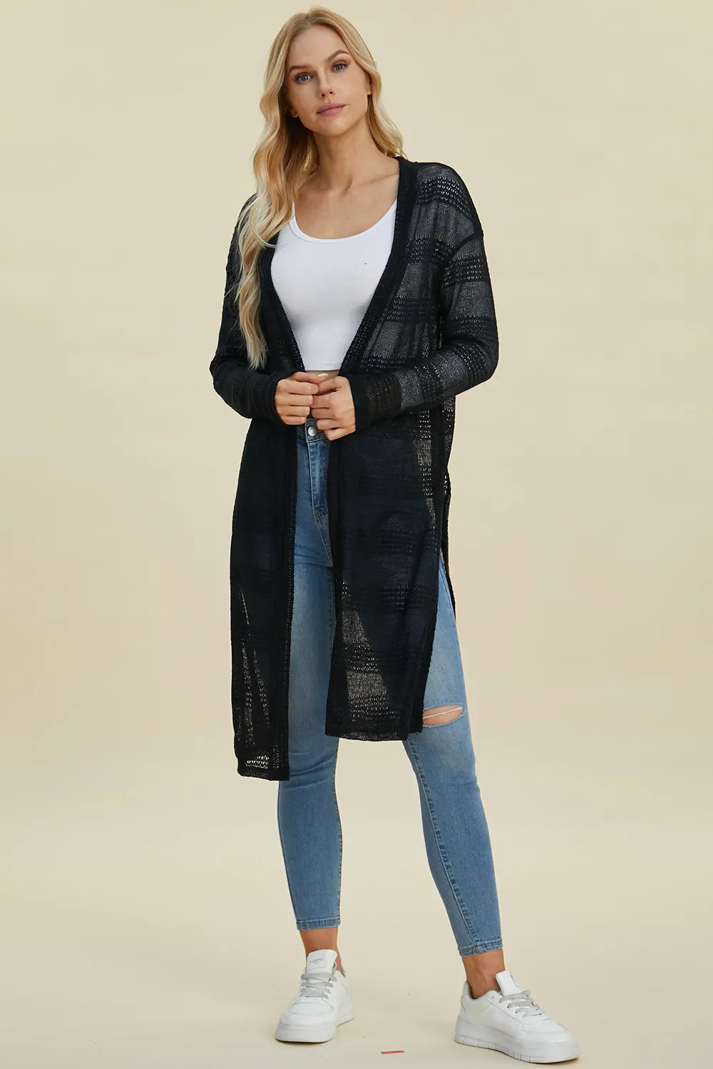 Open Front Longline Cardigan – Cozy, Stylish & Versatile Layer