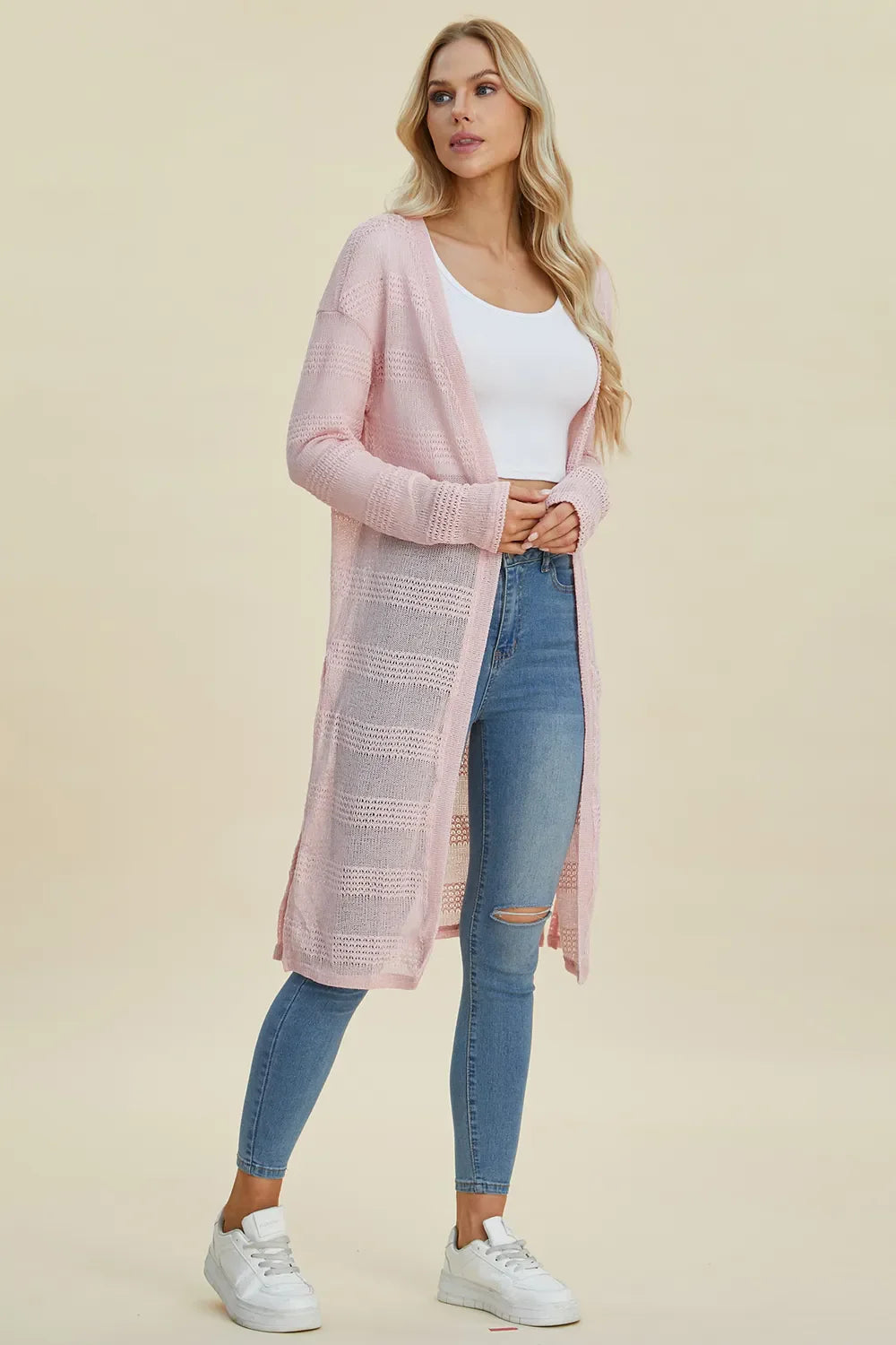 Open Front Longline Cardigan – Cozy, Stylish & Versatile Layer