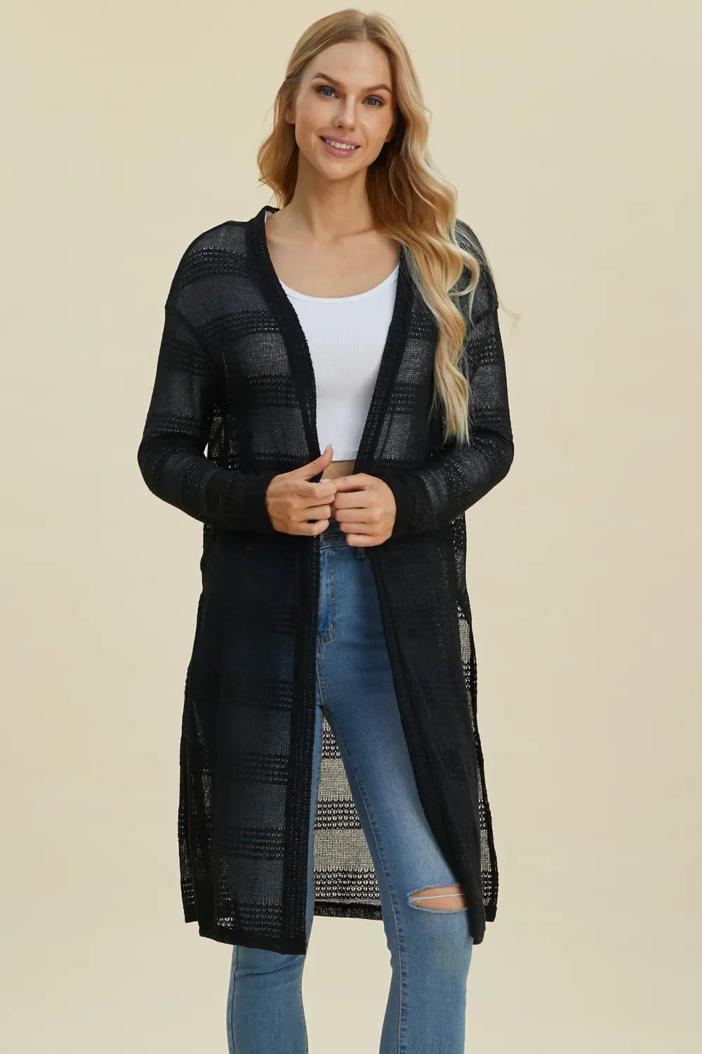 Open Front Longline Cardigan – Cozy, Stylish & Versatile Layer