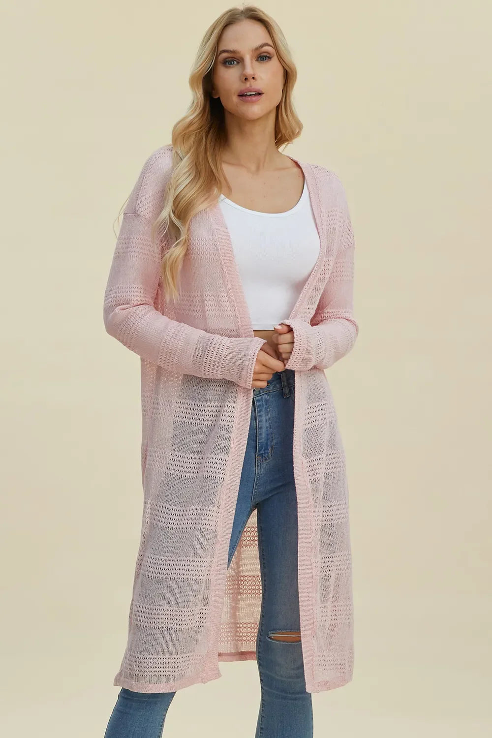 Open Front Longline Cardigan – Cozy, Stylish & Versatile Layer