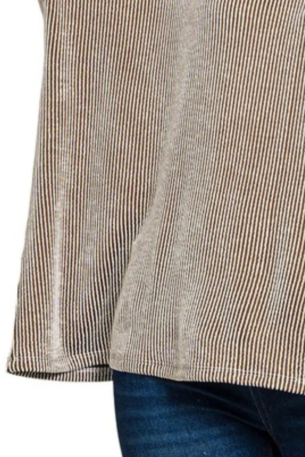 Oversized Black & White Striped T-Shirt — Relaxed, Chic & Comfortable