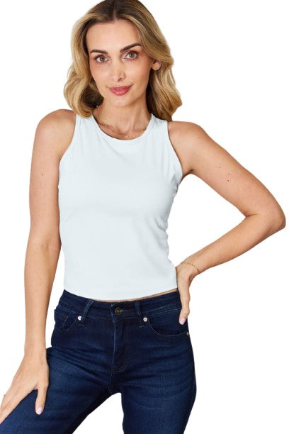 Basic Bae Slim Fit Casual Lightweight Sleeveless Top