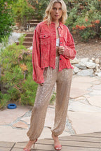 POL Button Down Corduroy Trucker Jacket – Classic & Stylish Outerwear