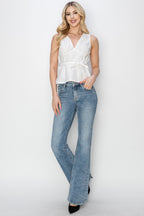 Risen Mid Rise Bootcut Jeans