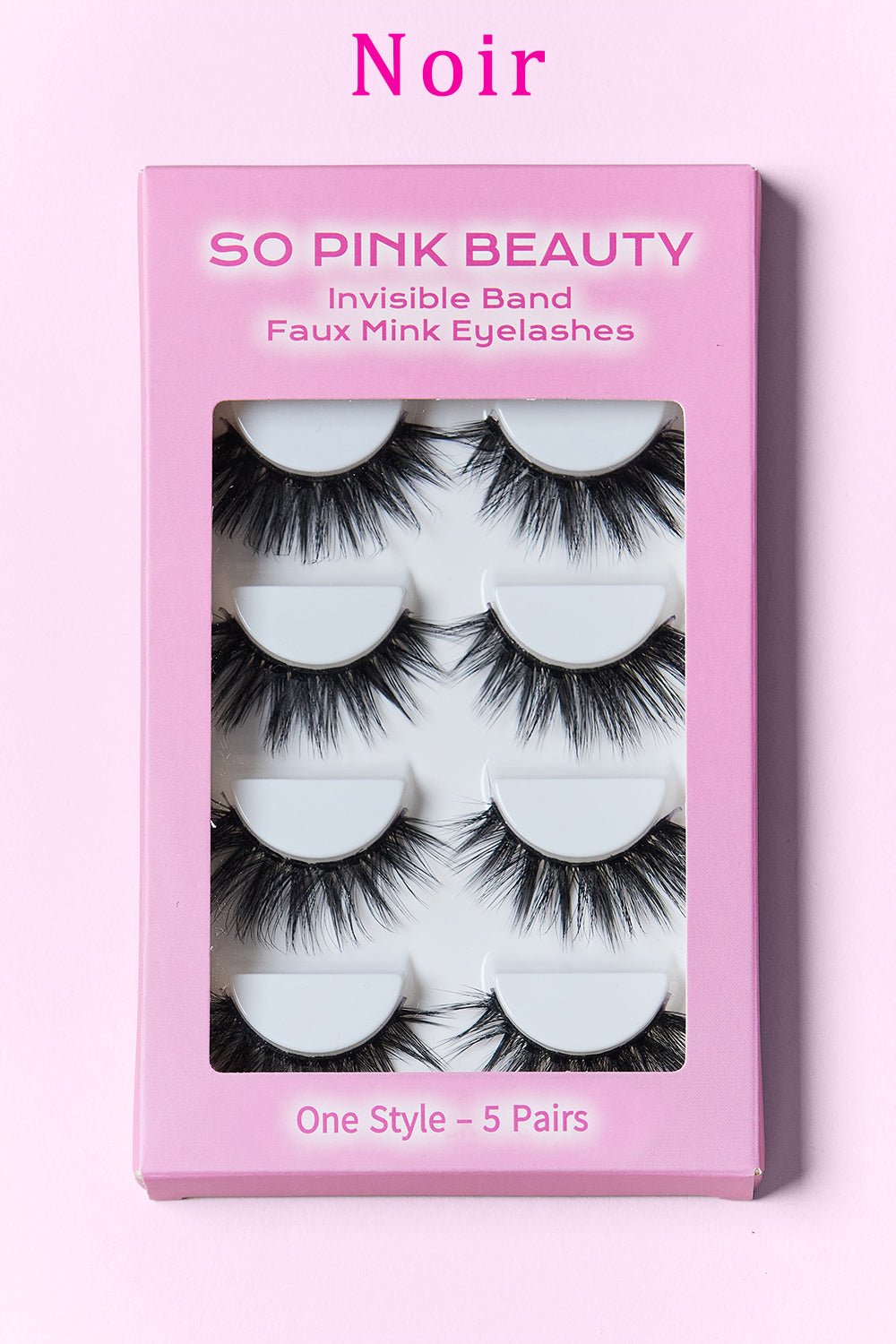 So Pink Beauty Eyelashes Luxurious Natural Looking False Lashes