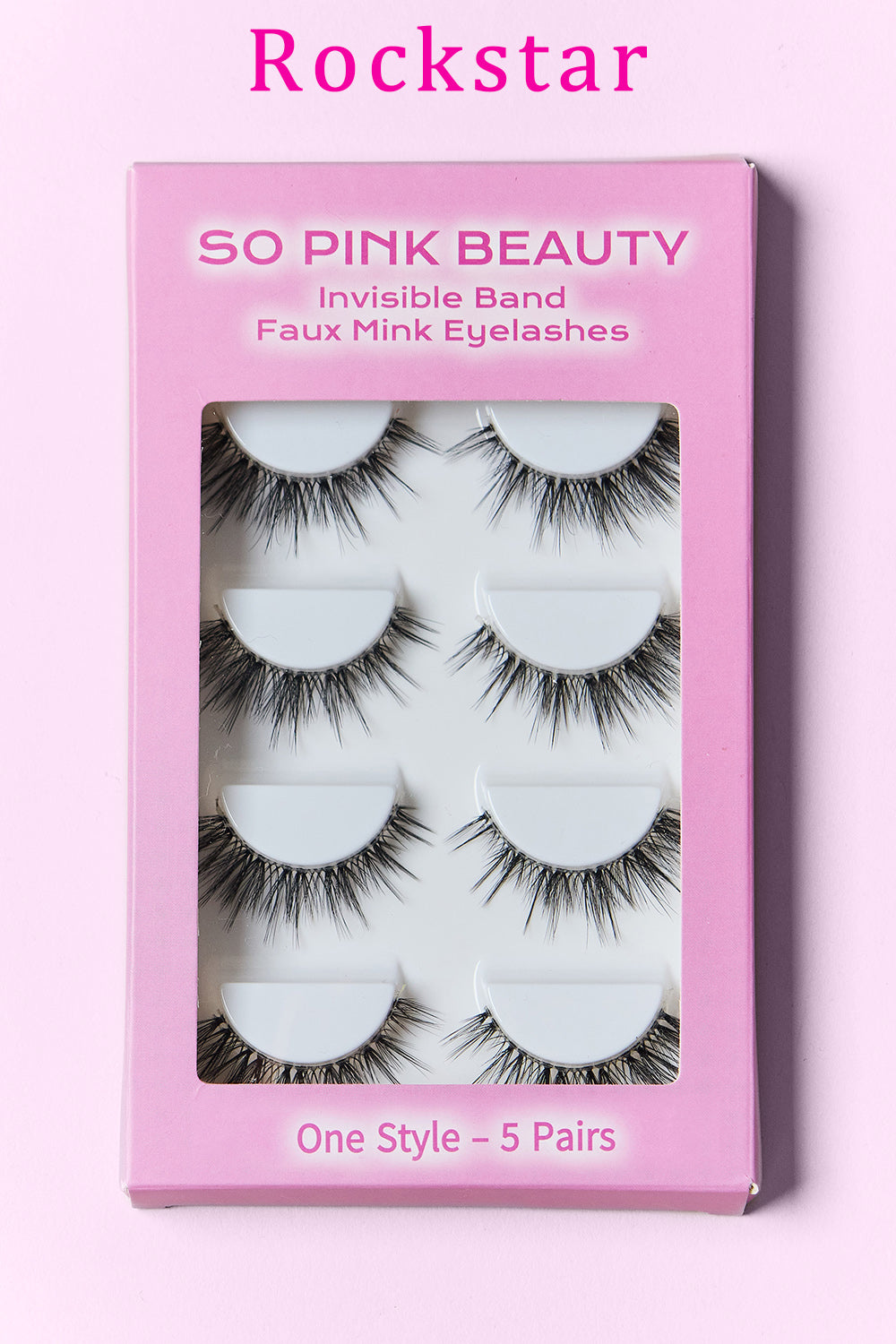 So Pink Beauty Eyelashes Luxurious Natural Looking False Lashes
