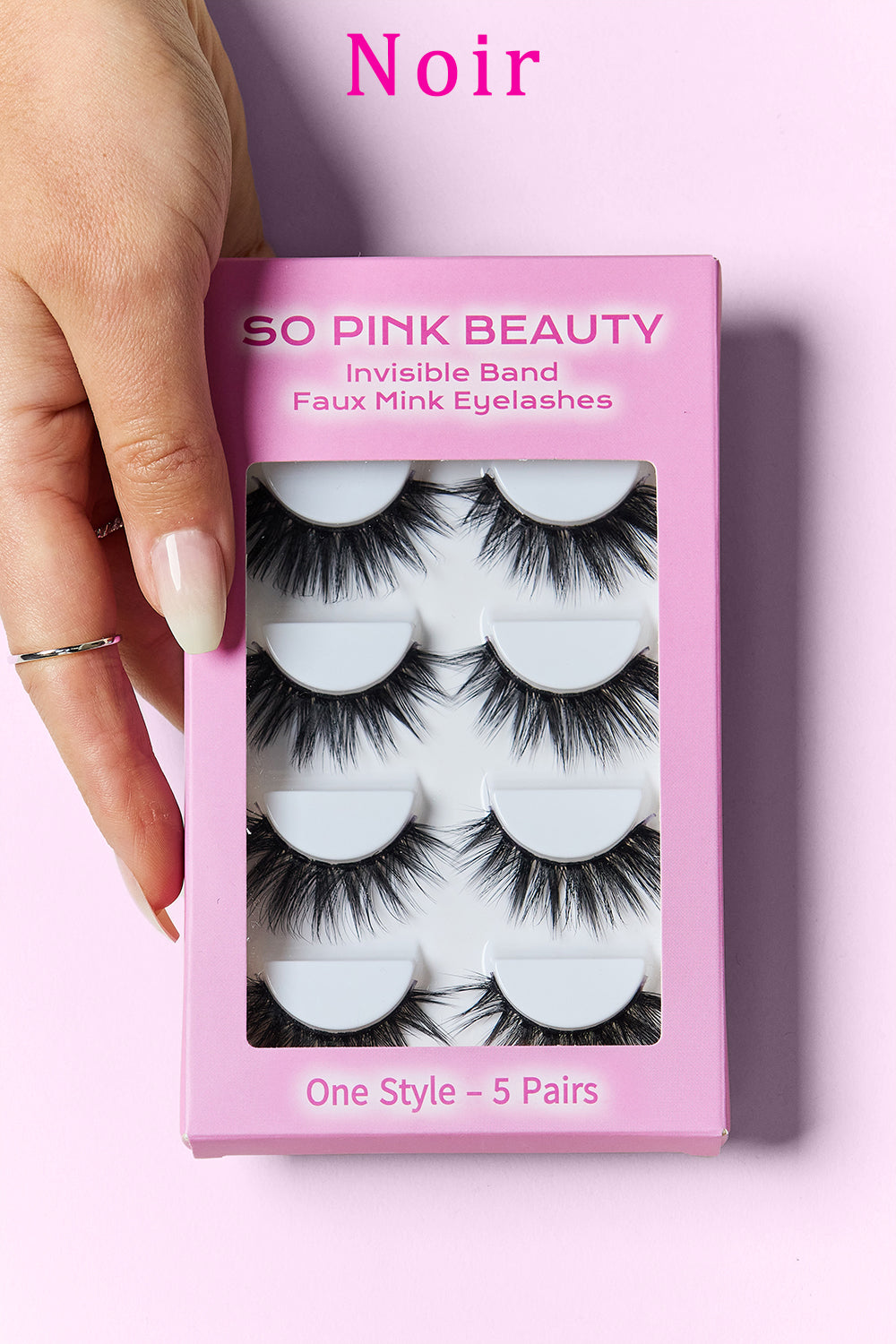So Pink Beauty Eyelashes Luxurious Natural Looking False Lashes