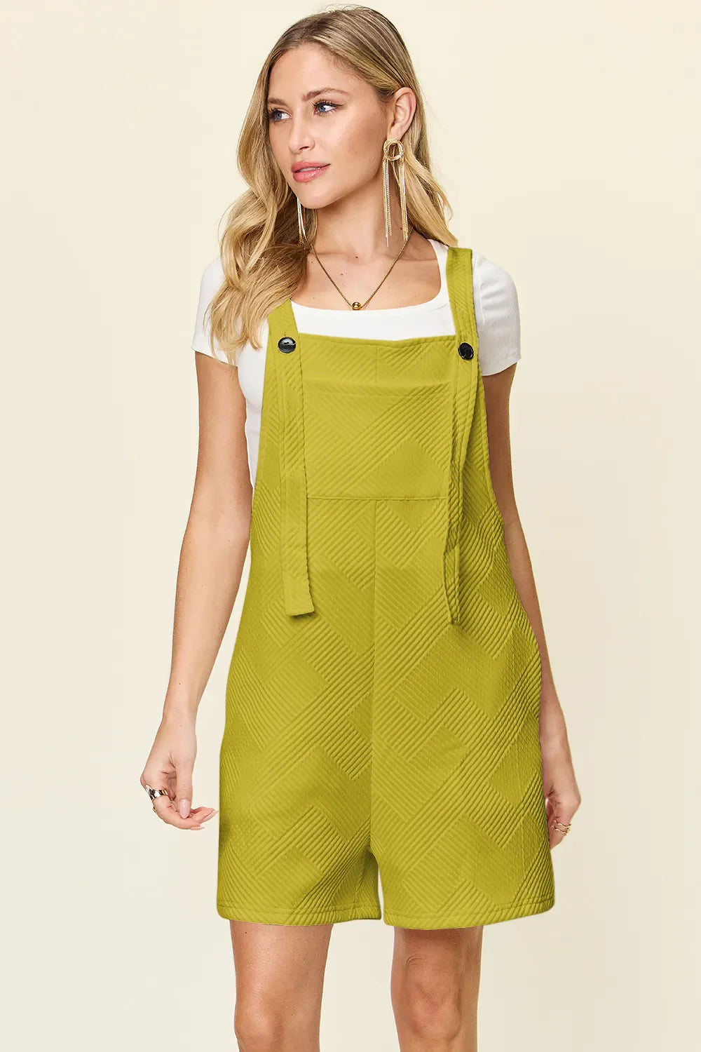 Textured Sleeveless Romper – Chic, Lightweight & Effortless Style