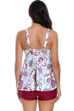 Two-Piece Swimsuit with Vibrant Print & Ruffle Details — Fun & Flirty