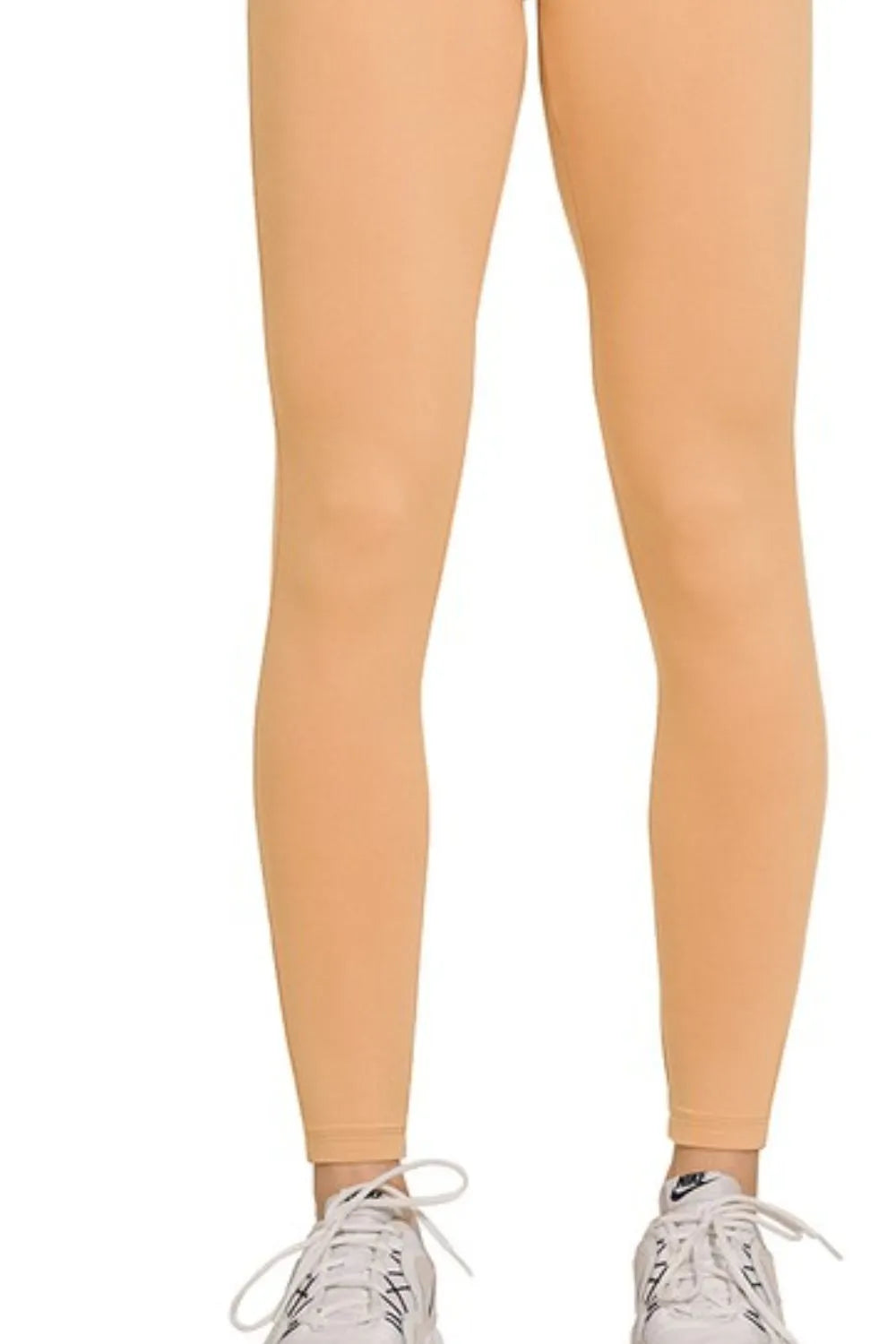 Zenana Microfiber Leggings – High Waistband Stretch Pants for Women