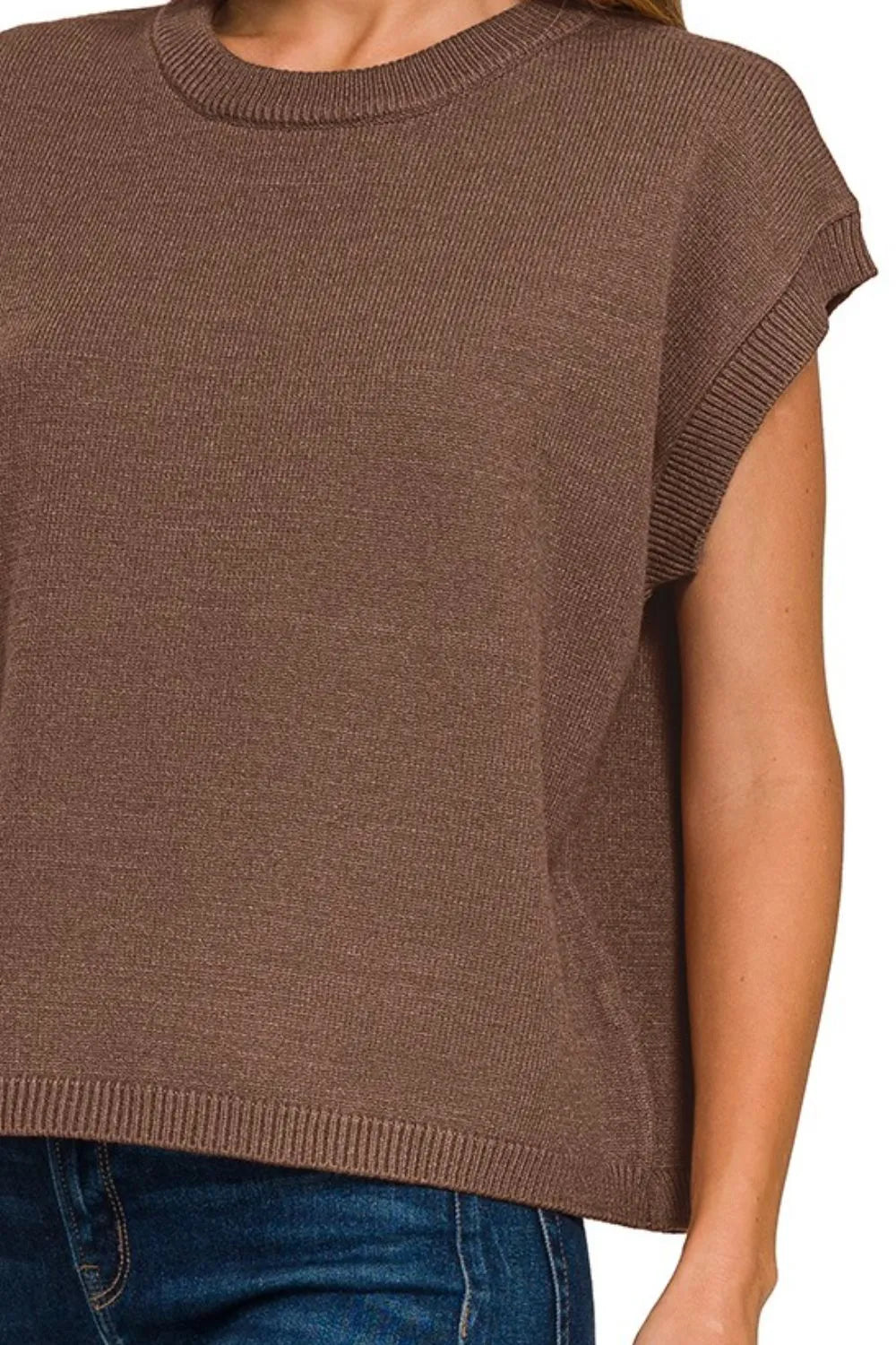 Zenana Oversized Viscose Sweater Vest – Cozy, Chic & Layer-Ready Style