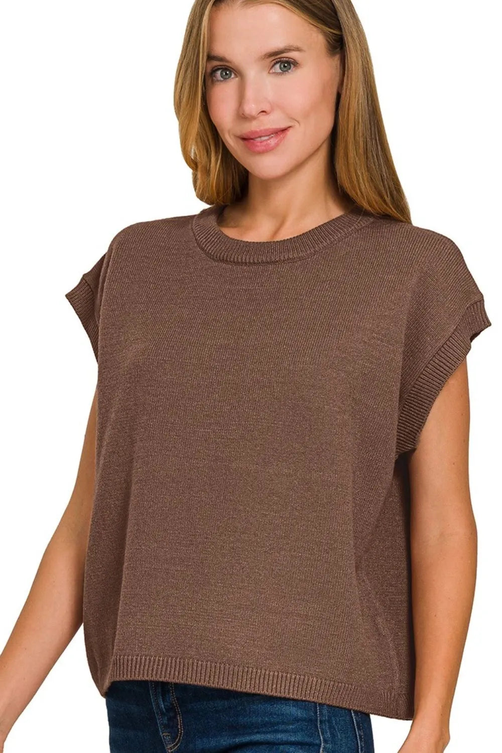 Zenana Oversized Viscose Sweater Vest – Cozy, Chic & Layer-Ready Style